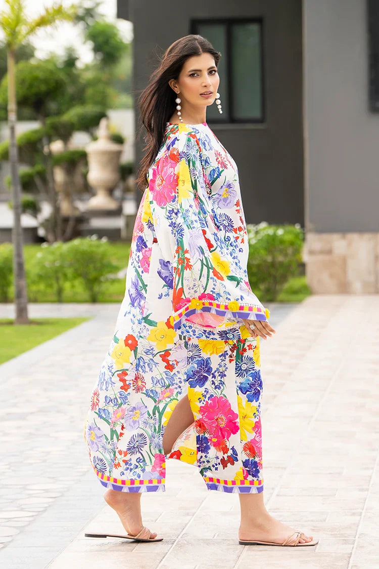 Picture of Ellena - Printed Ladies Maxi Dress - Available at Raja Sahib