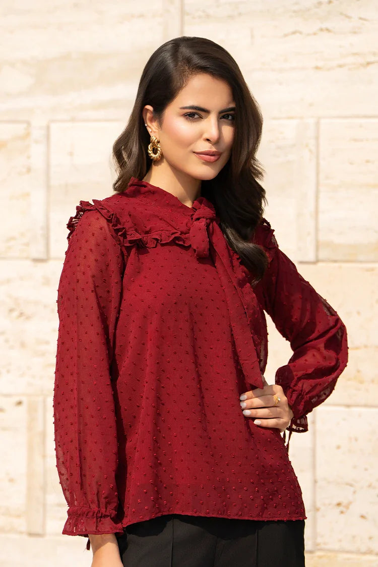 Picture of Ellena - 1-PC Stitched Ladies Shirt - Available at Raja Sahib
