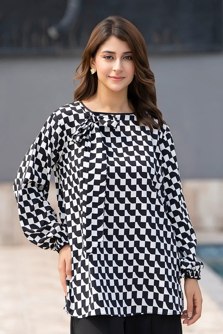 Picture of Ellena - 1-PC Stitched Ladies Shirt - Available at Raja Sahib