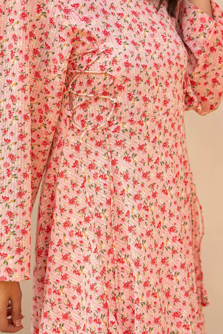 Picture of Ellena - Printed Ladies Maxi Dress - Available at Raja Sahib