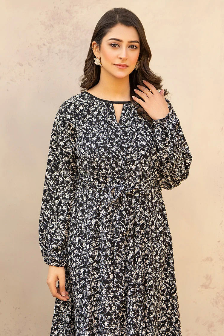 Picture of Ellena - Printed Ladies Maxi Dress - Available at Raja Sahib