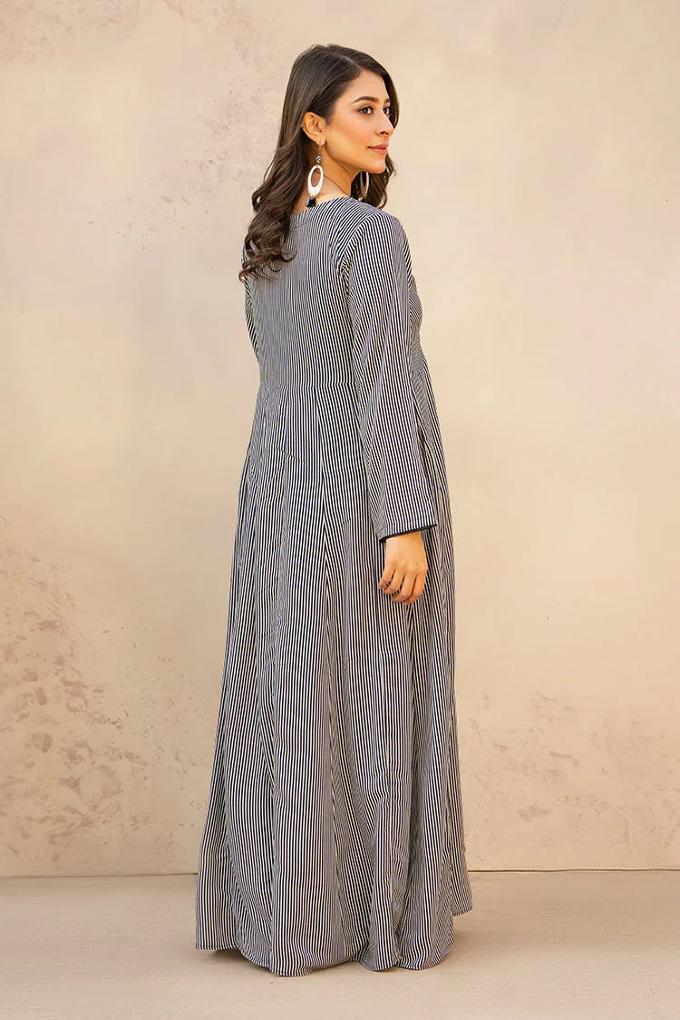 Picture of Ellena - Printed Ladies Maxi Dress - Available at Raja Sahib