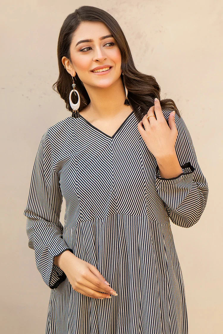 Picture of Ellena - Printed Ladies Maxi Dress - Available at Raja Sahib