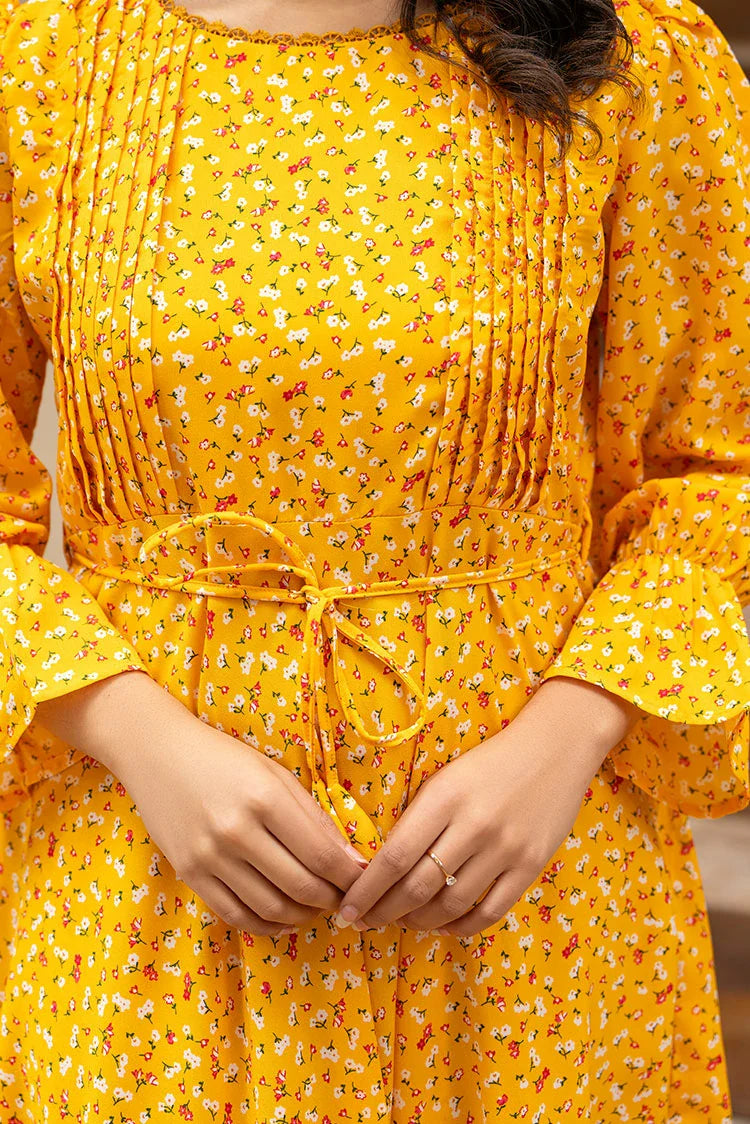 Picture of Ellena - Printed Ladies Maxi Dress - Available at Raja Sahib