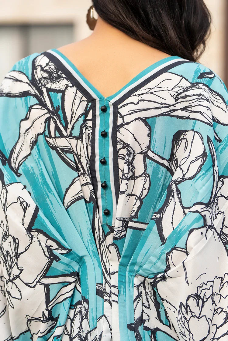 Picture of Ellena - Printed Ladies Maxi Dress - Available at Raja Sahib