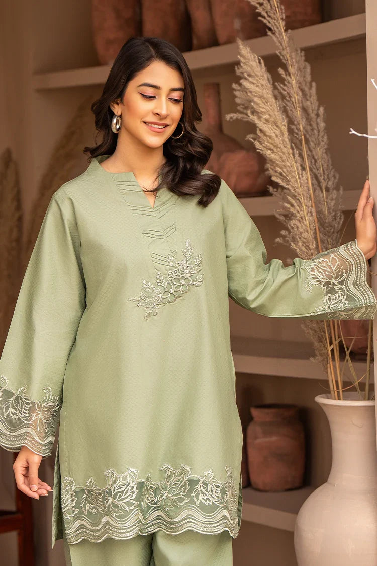 Picture of Ellena - 2-PC Stitched Embroidered Suit - Available at Raja Sahib