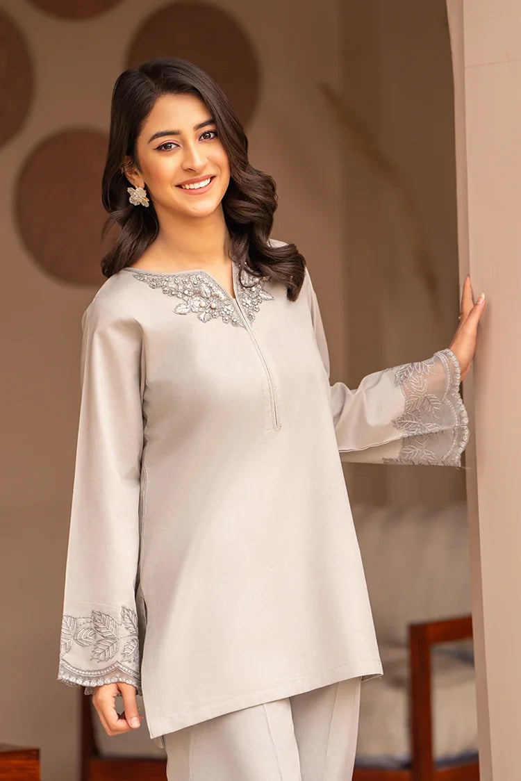 Picture of Ellena - 2-PC Stitched Embroidered Suit - Available at Raja Sahib