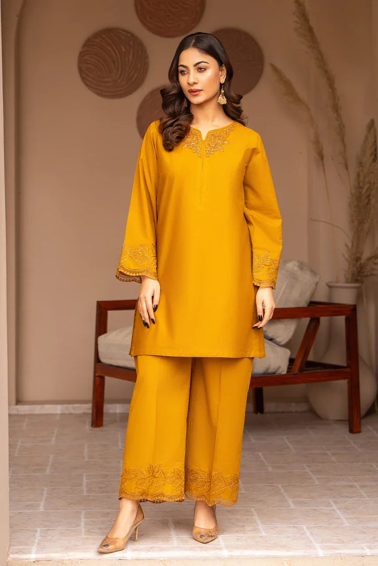 Picture of Ellena - 2-PC Stitched Embroidered Suit - Available at Raja Sahib