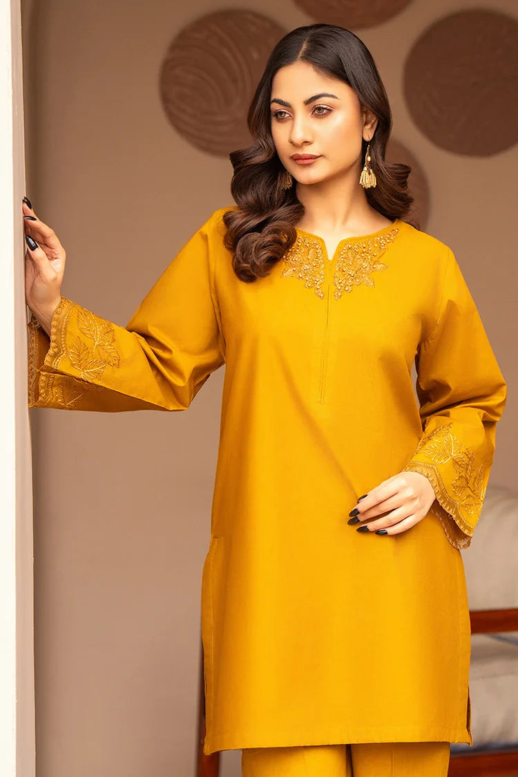 Picture of Ellena - 2-PC Stitched Embroidered Suit - Available at Raja Sahib