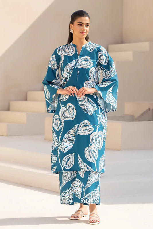 Picture of Ellena - 2-PC Stitched Printed Suit - Available at Raja Sahib