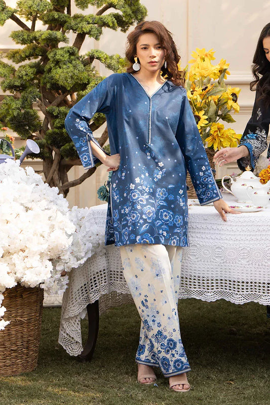 Picture of Ellena - 2-PC Stitched Printed Suit - Available at Raja Sahib