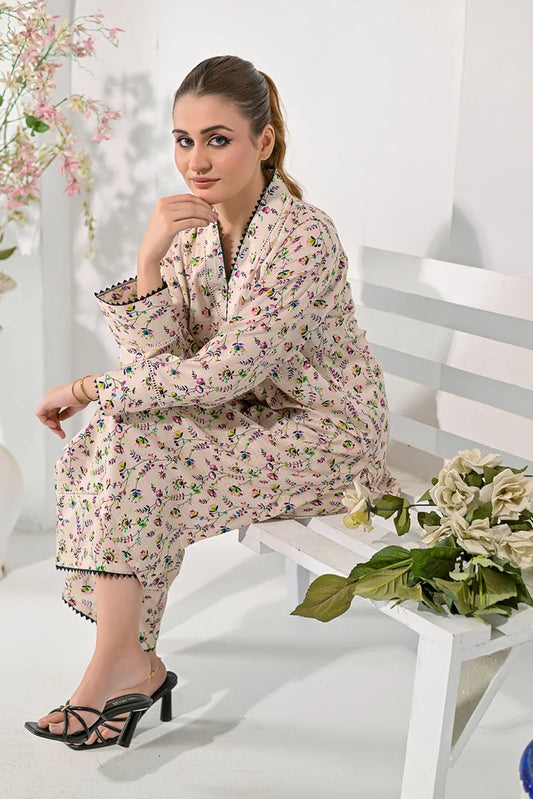 Silcot - Soft Beige Garden Co-Ord Set