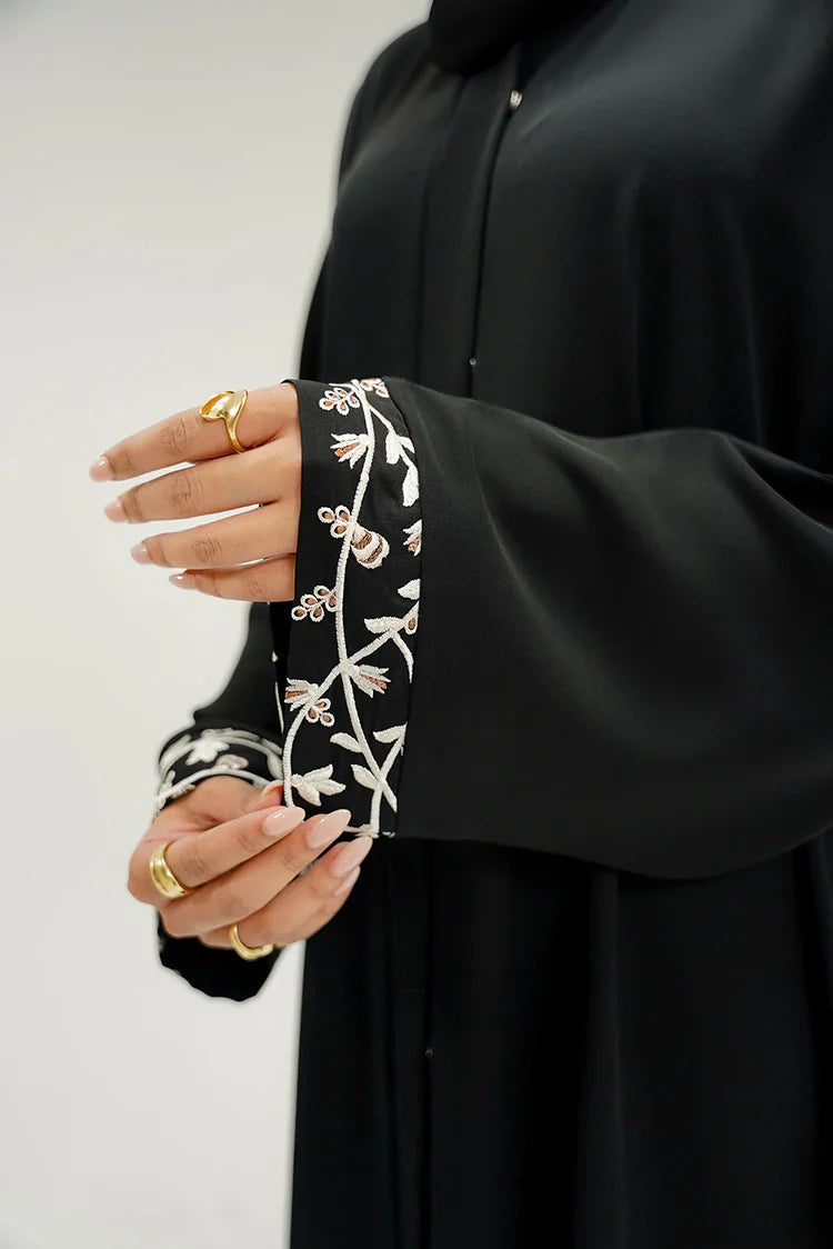 Picture of Divinely Crafted - Stella Abaya - Buttoned Up - Available at Raja Sahib