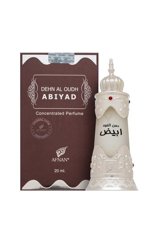 Afnan - Dehn Al Oud Abiyadh Concentrated Perfume For Unisex - 20ml
