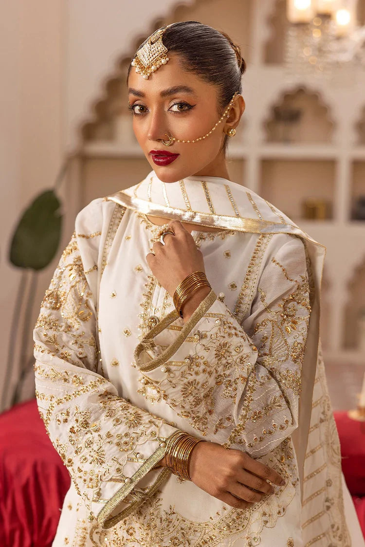 Picture of Tessa - Gul e Tar - Masakli (D-03 White) - Available at Raja Sahib