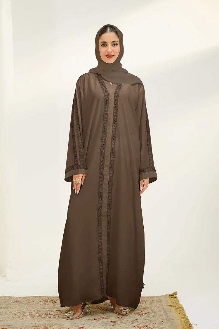 Picture of Divinely Crafted - Noor-e-Libaas - Ramlah Abaya - Available at Raja Sahib