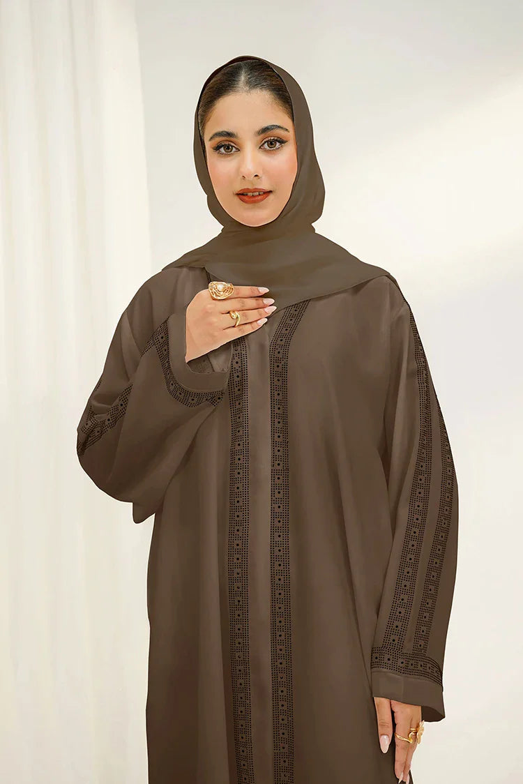 Picture of Divinely Crafted - Noor-e-Libaas - Ramlah Abaya - Available at Raja Sahib