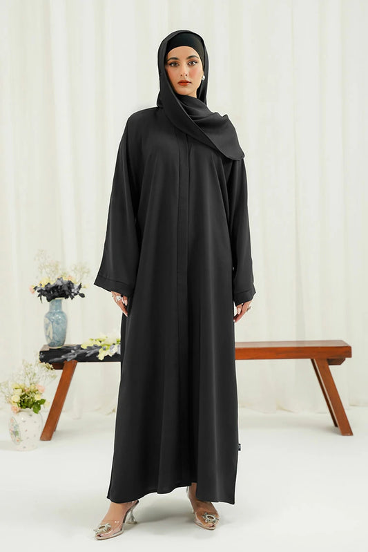Divinely Crafted - Misk Abaya Set - Buttoned Up