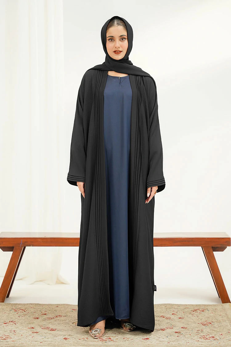 Picture of Divinely Crafted - Layl Abaya Set - Solid - Available at Raja Sahib