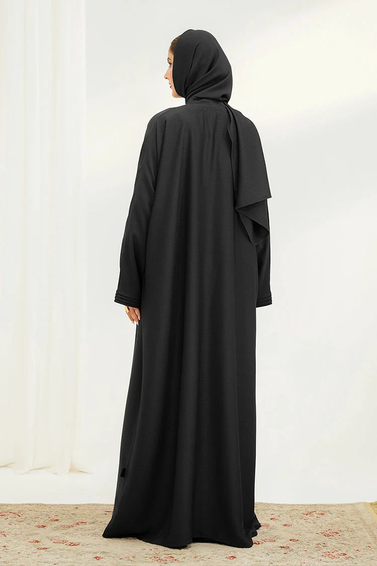 Picture of Divinely Crafted - Layl Abaya Set - Solid - Available at Raja Sahib