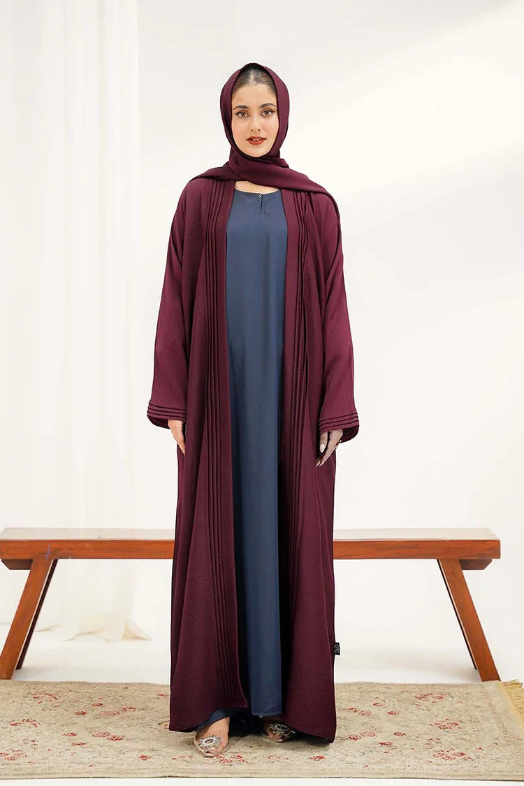 Picture of Divinely Crafted - Noor-e-Libaas - Rumman Abaya - Available at Raja Sahib