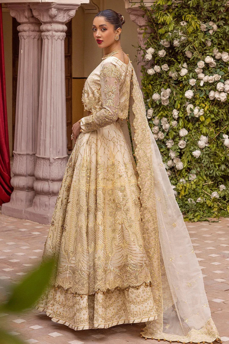 Picture of Tessa - Gul e Tar - Gull e Rana (D-06 Off White Mexi) - Available at Raja Sahib