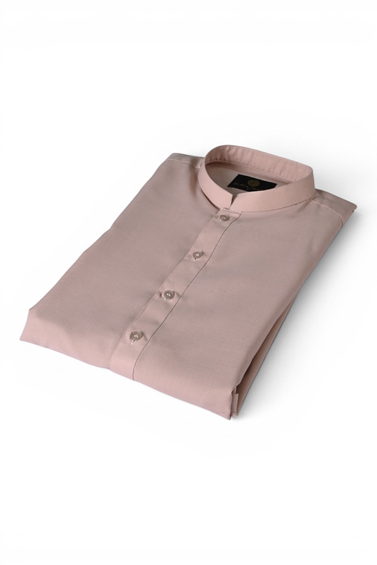 Picture of Black Pearl - Wash & Wear | Beige Ban Shalwar Kameez - Available at Raja Sahib