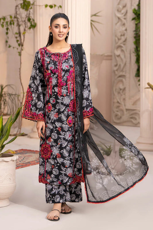 Picture of Ellena - 3-PC Stitched Embroidered Suit - Available at Raja Sahib