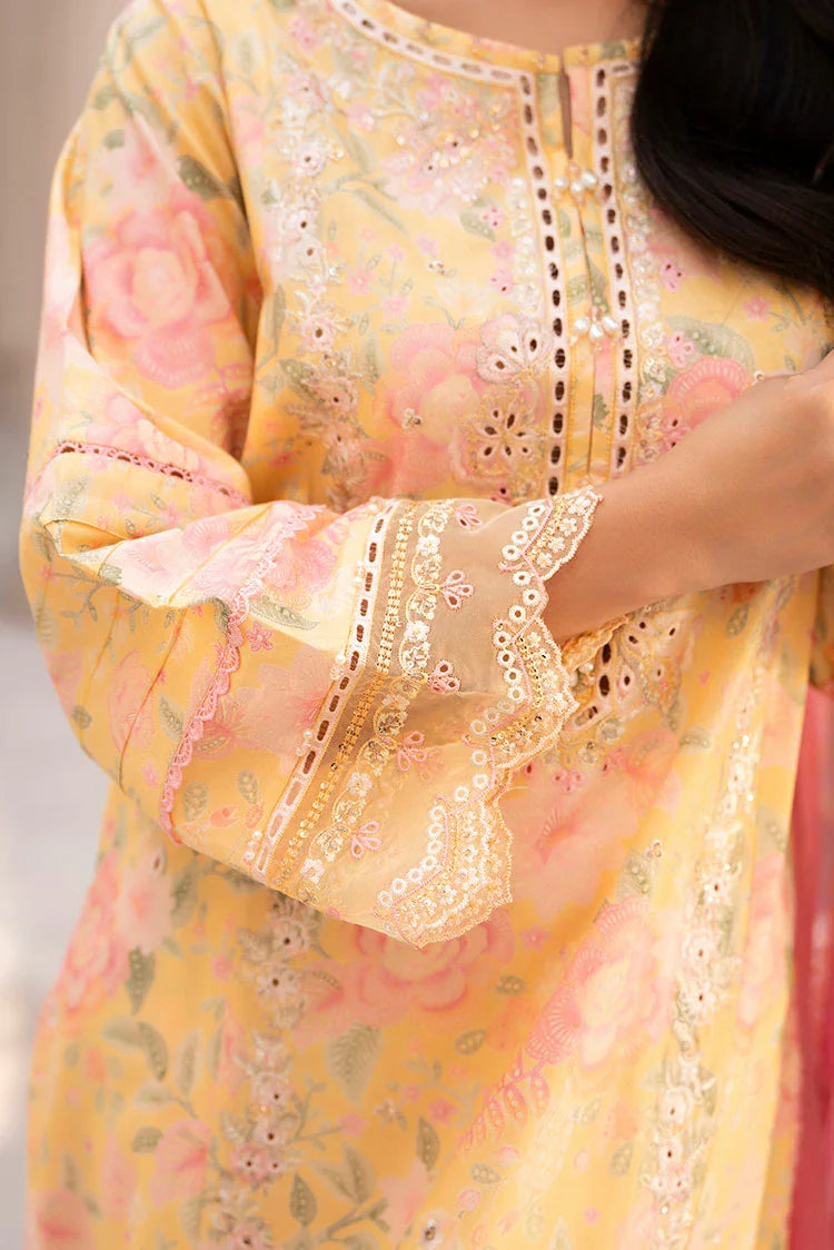 Picture of Ellena - 3-PC Stitched Embroidered Suit - Available at Raja Sahib