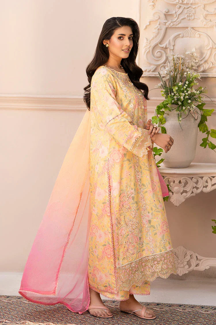 Picture of Ellena - 3-PC Stitched Embroidered Suit - Available at Raja Sahib