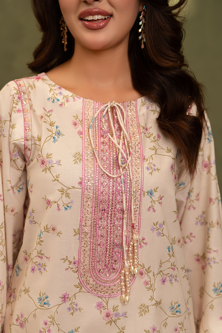 Picture of Ellena - 3-PC Stitched Embroidered Suit - Available at Raja Sahib