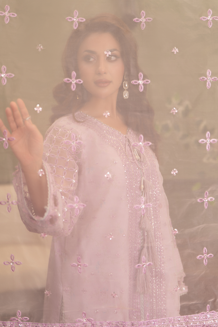 Picture of Ellena - 3-PC Stitched Embroidered Suit - Available at Raja Sahib