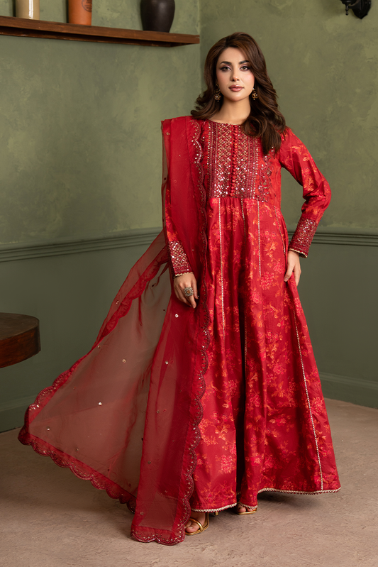 Picture of Ellena - 3-PC Stitched Embroidered Suit - Available at Raja Sahib
