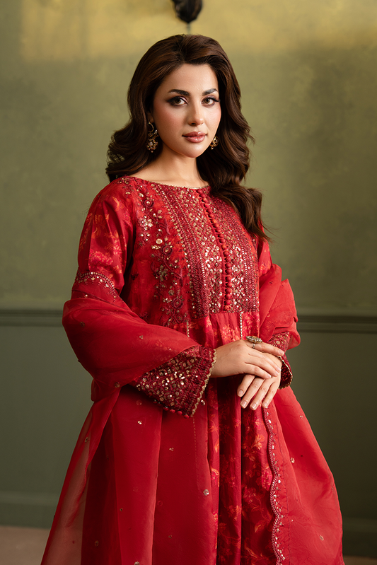 Picture of Ellena - 3-PC Stitched Embroidered Suit - Available at Raja Sahib