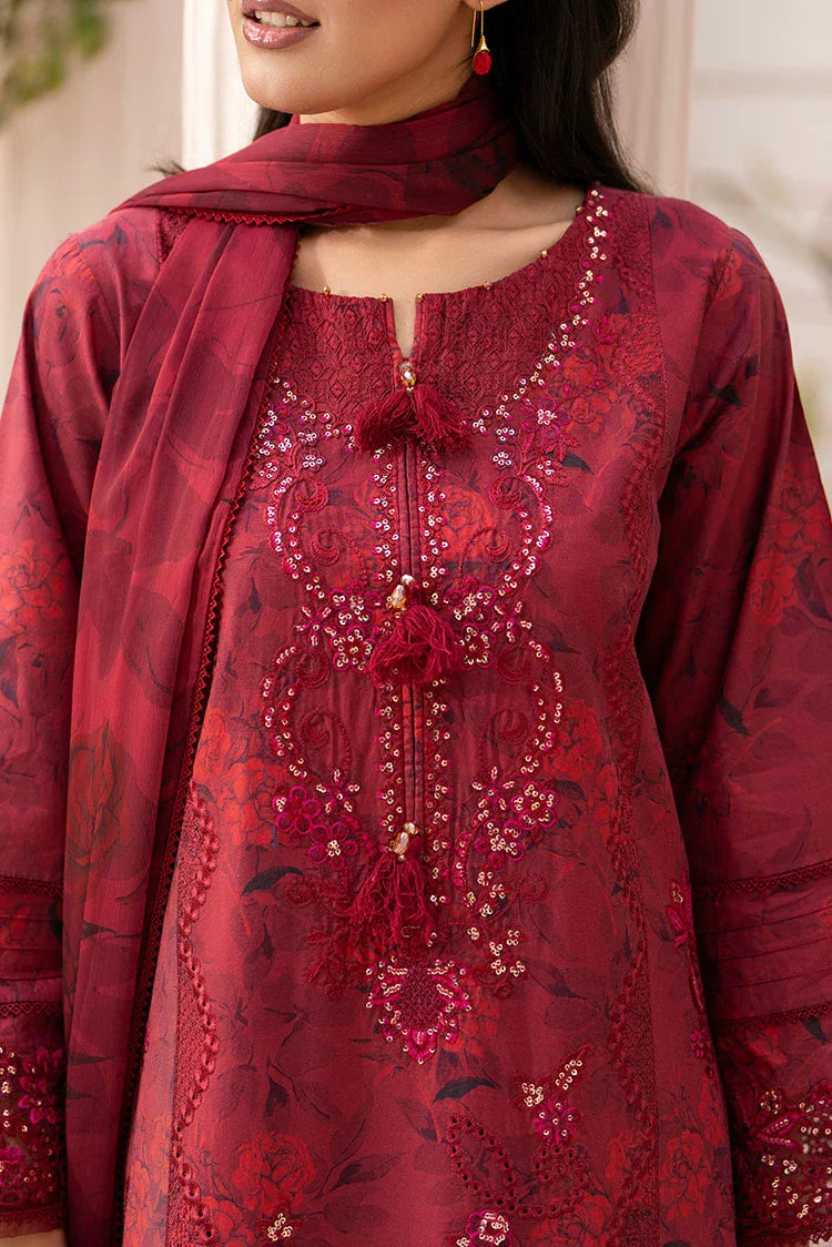 Picture of Ellena - 3-PC Stitched Embroidered Suit - Available at Raja Sahib