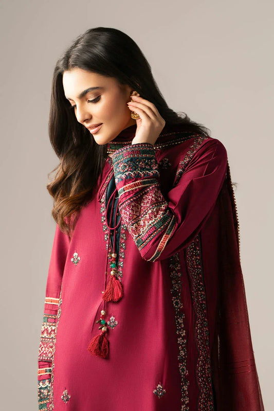 Picture of Ellena - 3-PC Stitched Embroidered Suit - Available at Raja Sahib