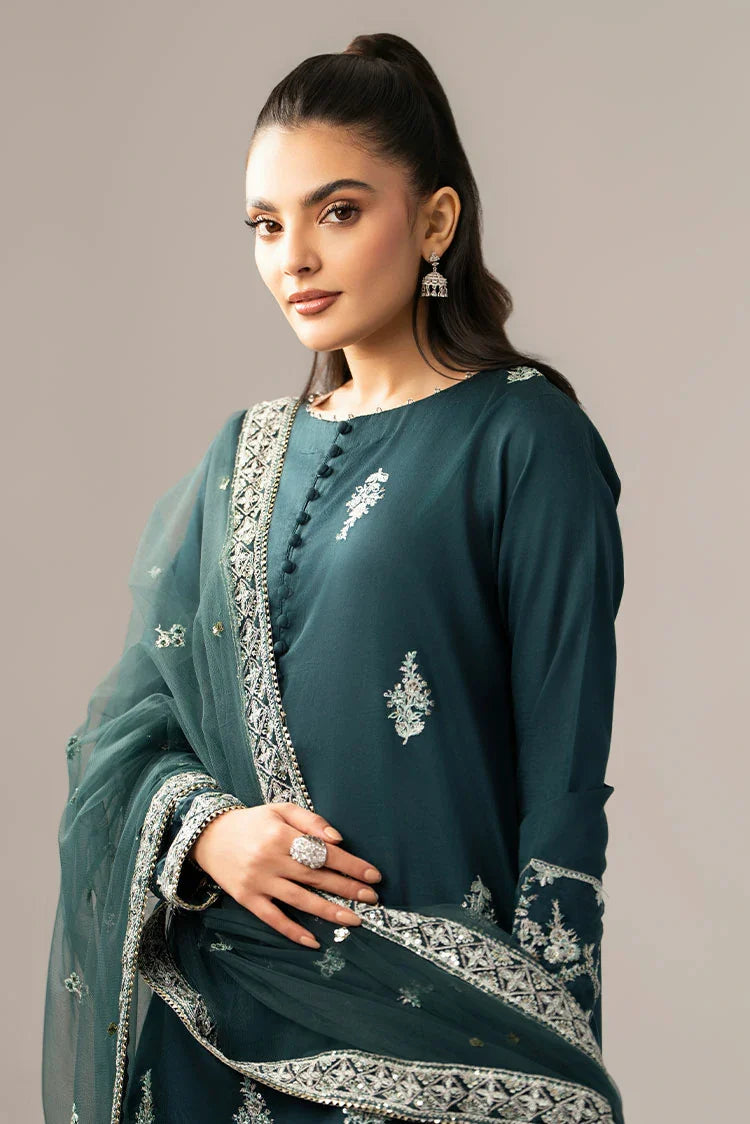 Picture of Ellena - 3-PC Stitched Embroidered Suit - Available at Raja Sahib