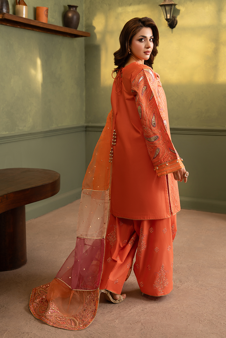 Picture of Ellena - 3-PC Stitched Embroidered Suit - Available at Raja Sahib