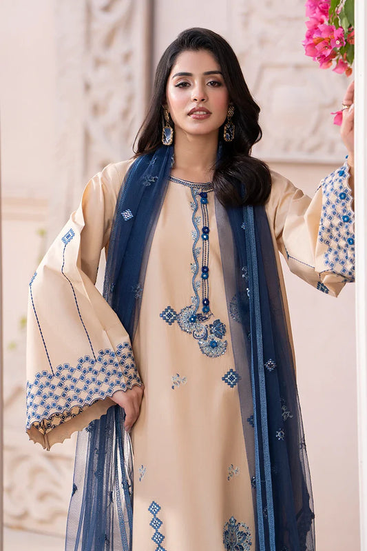 Picture of Ellena - 3-PC Stitched Embroidered Suit - Available at Raja Sahib