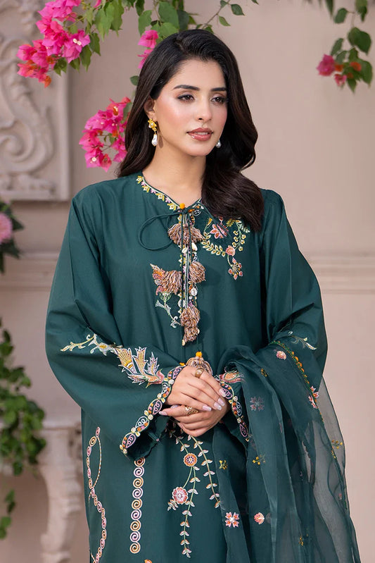 Picture of Ellena - 3-PC Stitched Embroidered Suit - Available at Raja Sahib