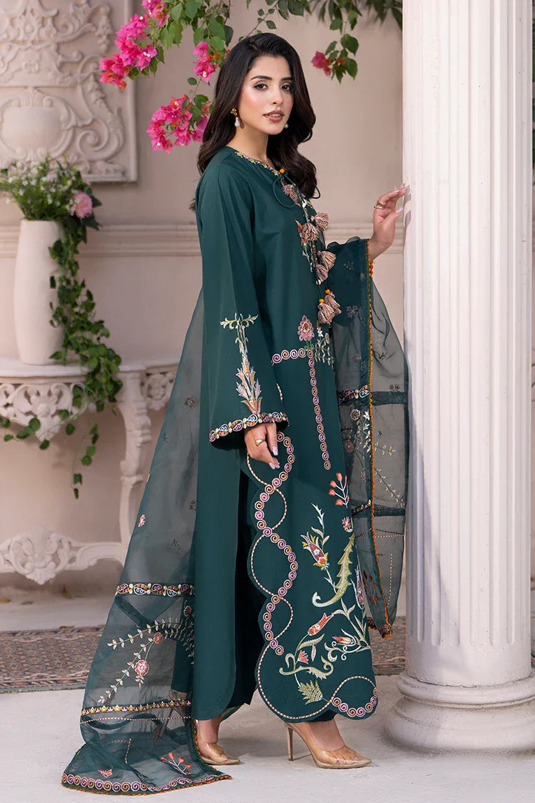 Picture of Ellena - 3-PC Stitched Embroidered Suit - Available at Raja Sahib