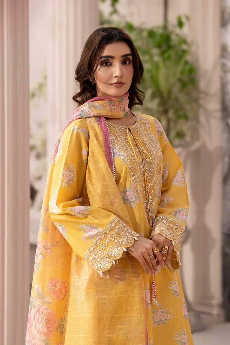 Picture of Ellena - 3-PC Stitched Embroidered Suit - Available at Raja Sahib