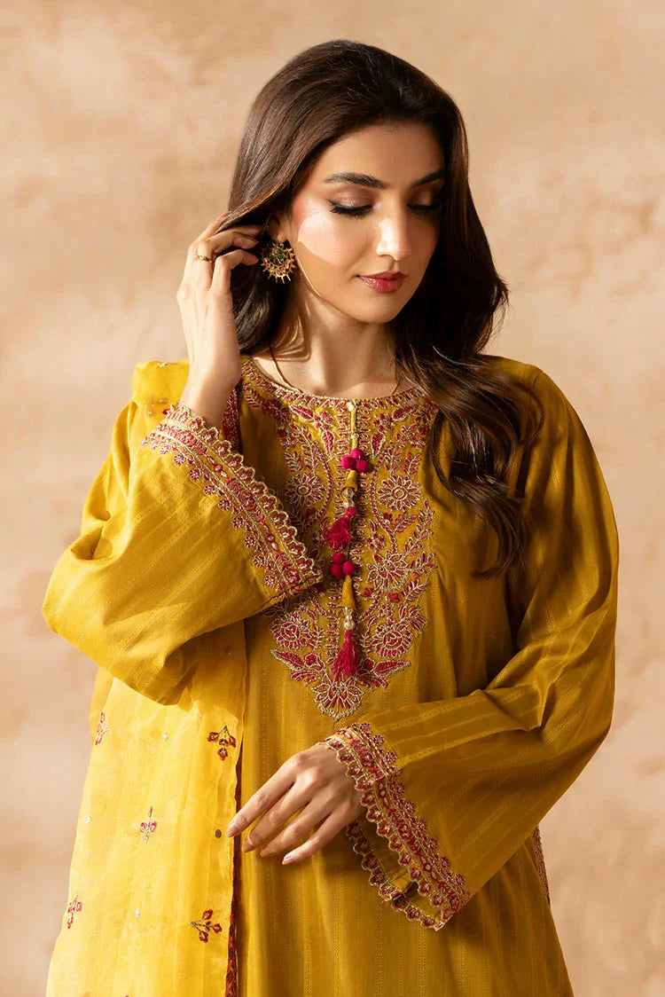 Picture of Ellena - 3-PC Stitched Embroidered Suit - Available at Raja Sahib