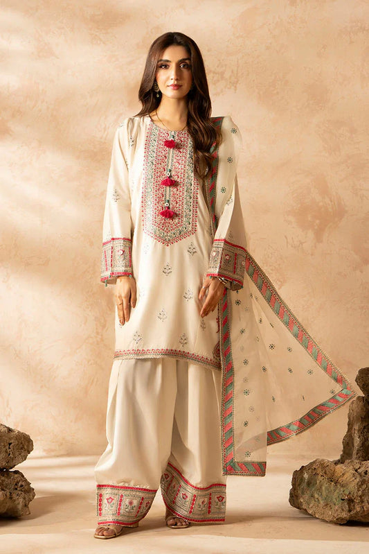 Picture of Ellena - 3-PC Stitched Embroidered Suit - Available at Raja Sahib