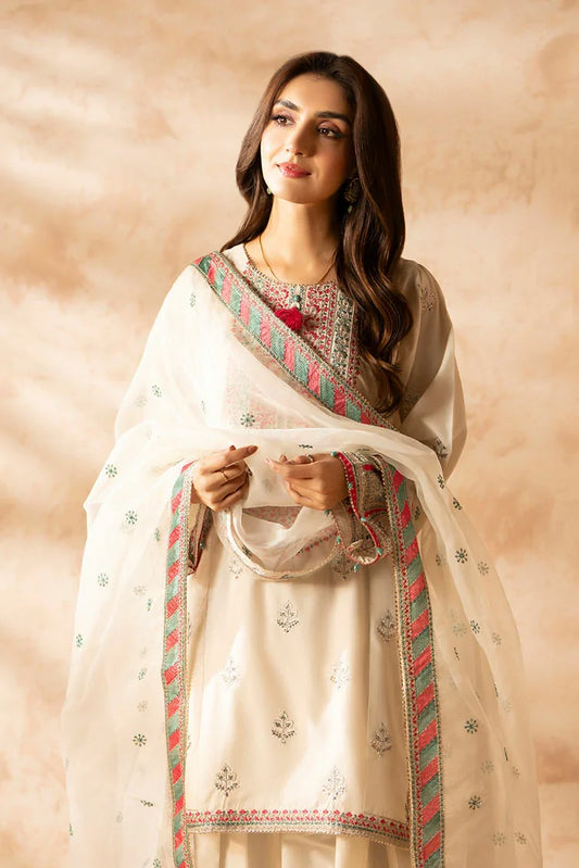 Picture of Ellena - 3-PC Stitched Embroidered Suit - Available at Raja Sahib