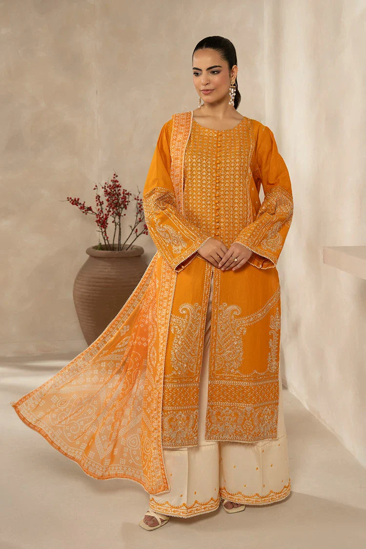 Picture of Ellena - 3-PC Stitched Embroidered Suit - Available at Raja Sahib