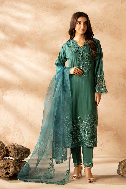 Picture of Ellena - 3-PC Stitched Embroidered Suit - Available at Raja Sahib