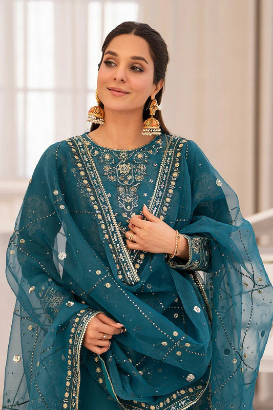 Picture of Ellena - 3-PC Stitched Embroidered Suit - Available at Raja Sahib