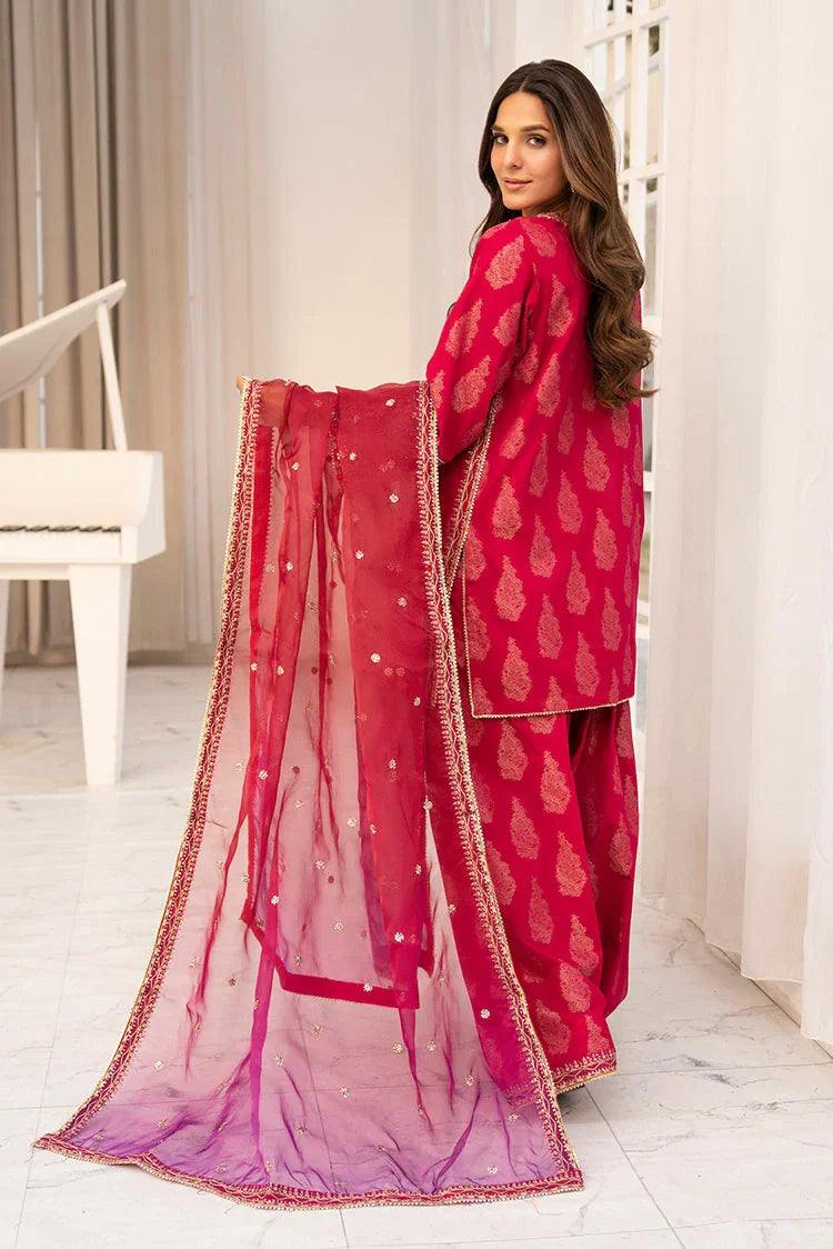 Picture of Ellena - 3-PC Stitched Embroidered Suit - Available at Raja Sahib