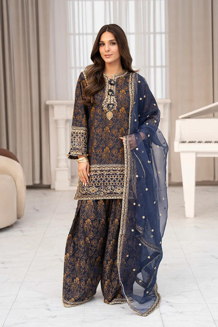 Picture of Ellena - 3-PC Stitched Embroidered Suit - Available at Raja Sahib